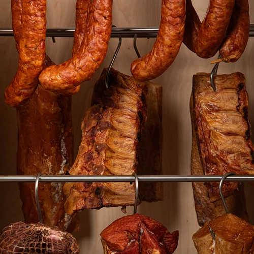 Dwarsstangen voor houten rookovens (450mm) 4 stuks. - 3