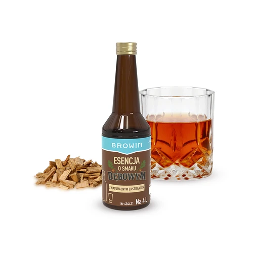 Eiken-essentie met natuurlijk aroma en extract - 40 ml, voor 4 L - 3