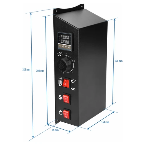 Elektrische modules met digitale controller - dragON set voor tuinrookovens - 10
