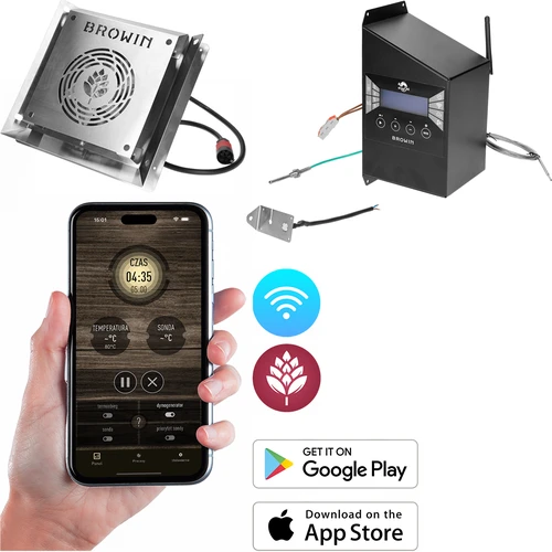 Elektrische modules met Wi-Fi-controller - dragON kit voor tuinrookovens  - 1 ['elektrische modules voor rookovens', ' wifi-controller voor rookovens', ' modulekit voor rookovens browin', ' modules voor rookovens dragon', ' dragon kit voor tuinrookovens', ' rookprocesbesturing', ' rookprocesbeheer', ' moderne rookoven', ' elektrische rookoven', ' tuinrookoven', ' comfortabel roken', ' rookovenverbetering', ' op afstand roken beheren', ' hoe te roken', ' roken met heteluchtcirculatie', ' rookbeheer via smartphone', ' rookovenbesturing via app', ' app voor rookovens']