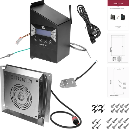 Elektrische modules met Wi-Fi-controller - dragON kit voor tuinrookovens - 2 ['elektrische modules voor rookovens', ' wifi-controller voor rookovens', ' modulekit voor rookovens browin', ' modules voor rookovens dragon', ' dragon kit voor tuinrookovens', ' rookprocesbesturing', ' rookprocesbeheer', ' moderne rookoven', ' elektrische rookoven', ' tuinrookoven', ' comfortabel roken', ' rookovenverbetering', ' op afstand roken beheren', ' hoe te roken', ' roken met heteluchtcirculatie', ' rookbeheer via smartphone', ' rookovenbesturing via app', ' app voor rookovens']