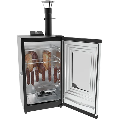 Elektrische rookkast – dragON met rookgenerator, digitaal, 65 L - 6