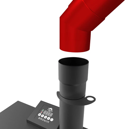 Elektrische rookkast – dragON met rookgenerator, digitaal, 65 L - 34