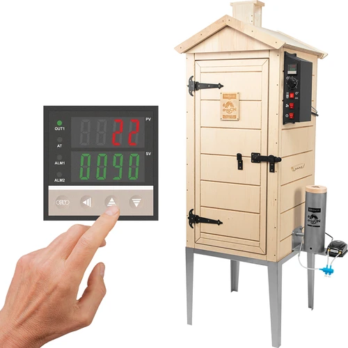 Elektrische rookoven dragON PLYWOOD NATURE 100E met elektrische verwarmingsmodule en controller  - 1 ['rookset', ' elektrische rookoven', ' houten rookoven', ' elektrische houten rookoven', ' rookoven met rookgenerator', ' rookoven met rookgenerator', ' alles voor roken', ' browin rookoven', ' tuinrookoven', ' rookoven op frame', ' roken', ' koud roken', ' roken met koude rook', ' moderne rookoven', ' universele rookoven', ' rookchips', ' universele rookset', ' digitale controller', ' digitale rookoven', ' rookoven met luchtcirculatie', ' ruime rookoven', ' rookoven 100 cm', ' hoge rookoven', ' hit!', ' gecertificeerde multiplex rookoven', ' rookoven 200L', ' modulaire rookoven', ' rookoven met elektrisch module']