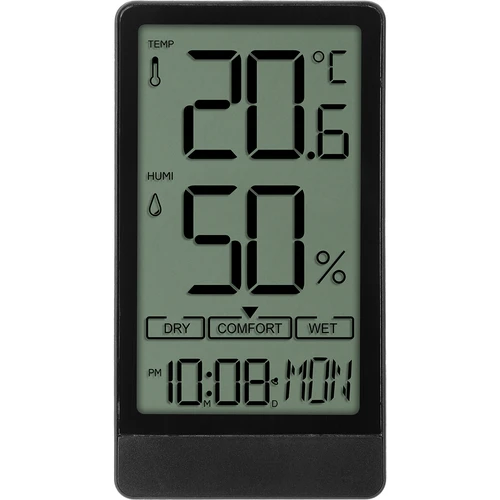 Elektronische kamerthermometer van Soens, zwart - 2