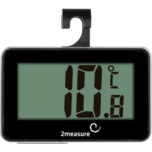 Elektronische koelkastthermometer (-20°C tot +50°C)  - 1 ['keukenthermometer', ' culinaire thermometer', ' koelkastthermometer', ' voorraadkastthermometer', ' koelkastthermometer', ' koelkastthermometers', ' ophangthermometers', ' hangende thermometers', ' batterijthermometer', ' thermometer met display', ' elektronische thermometer']