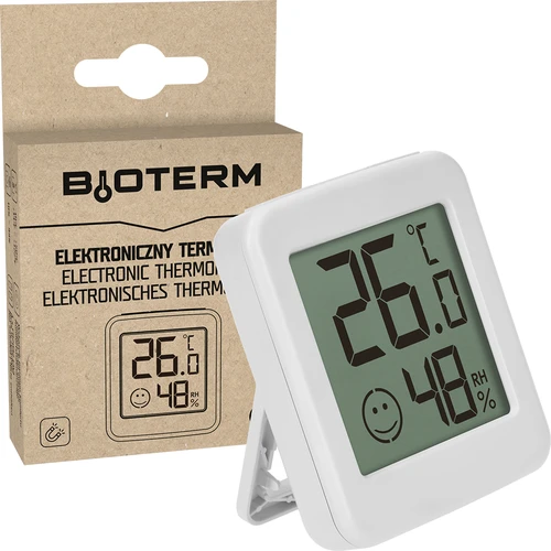 Elektronische thermometer met comfortindicator, wit - 7 ['elektronische thermometer', ' thermometer met hygrometer', ' vochtmeting in de kamer', ' comfortmeter', ' thermometer met comfortindicator', ' multifunctionele thermometer', ' binnenthermometer', ' interne thermometer', ' draadloze thermometer', ' elektronische koelkastthermometer', ' weerstation', ' weerstation', ' thermometer om neer te zetten', ' magneetthermometer', ' thermometer bevestigd met magneet', ' moderne thermometer', ' batterijthermometer', ' als cadeau']