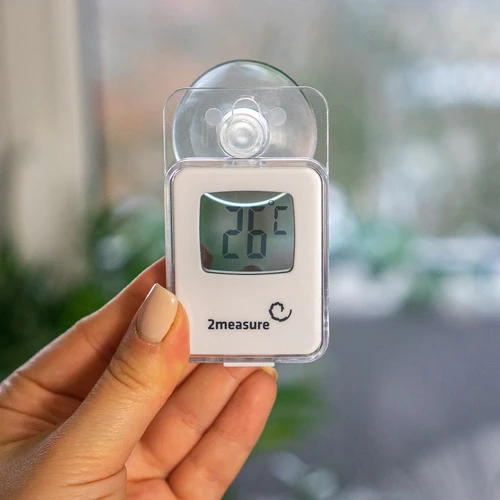 Elektronische thermometer met zuignap (-20°C tot +50°C) - 4 ['thermometer', ' universele thermometer', ' elektronische thermometer', ' raamthermometer', ' buitenthermometer', ' binnenthermometer', ' kamertemperatuurmeter', ' thermometer met zuignap']