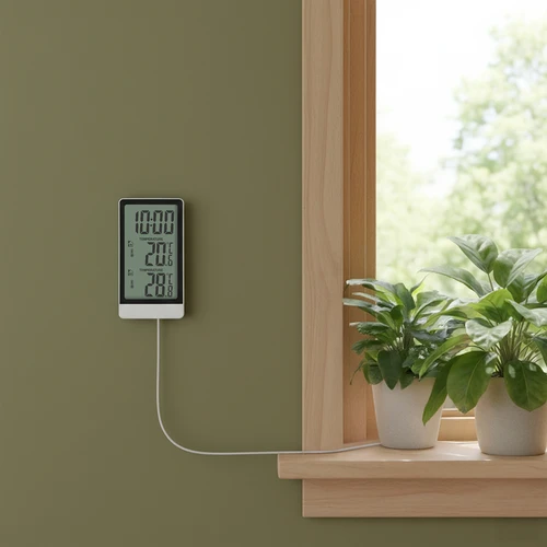 Elektronische thermometer van het merk Soens – met sonde, wit - 8