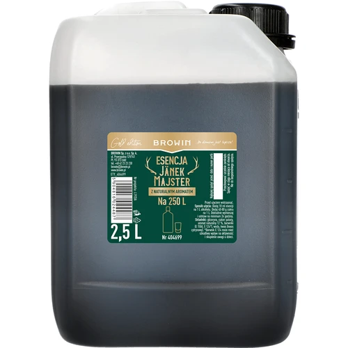 Esencja Jänek Majster, 2,5 L na 250 L gotowego trunku