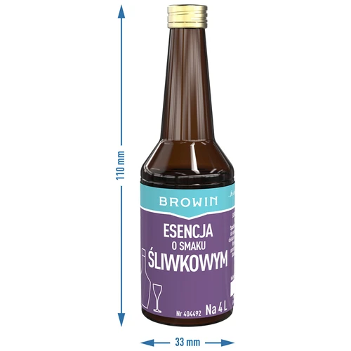Esencja o smaku śliwkowym na 4 L, 40 ml - 7
