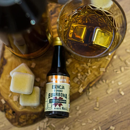 Essence met Bourbonsmaak voor 4 L, 40ml - 9 ['essence voor alcohol', ' essences voor alcohol', ' smaakstoffen voor wodka', ' smaakstof voor alcohol', ' bourbon essence', ' aroma voor alcohol', ' essence voor zelfgestookte drank', ' essence met natuurlijke aroma', ' zelfgemaakte bourbon', ' smaakstof voor bourbon', ' bourbon']