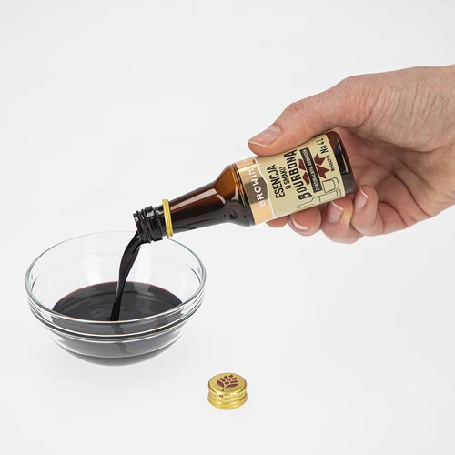 Essence met Bourbonsmaak voor 4 L, 40ml - 4 ['essence voor alcohol', ' essences voor alcohol', ' smaakstoffen voor wodka', ' smaakstof voor alcohol', ' bourbon essence', ' aroma voor alcohol', ' essence voor zelfgestookte drank', ' essence met natuurlijke aroma', ' zelfgemaakte bourbon', ' smaakstof voor bourbon', ' bourbon']