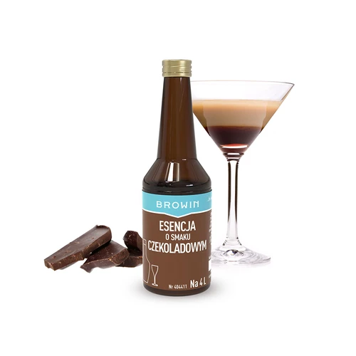 Essence met chocoladesmaak voor 4 L - 40 ml - 3 ['alcoholmix', ' aroma', ' chocoladelikeur', ' alcoholessence', ' huisgemaakte drank', ' smaakmix', ' smaakessence', ' alcoholmixen', ' chocoladelikeur', ' chocolademix', ' chocolade-aroma', ' essences voor brouwsel']
