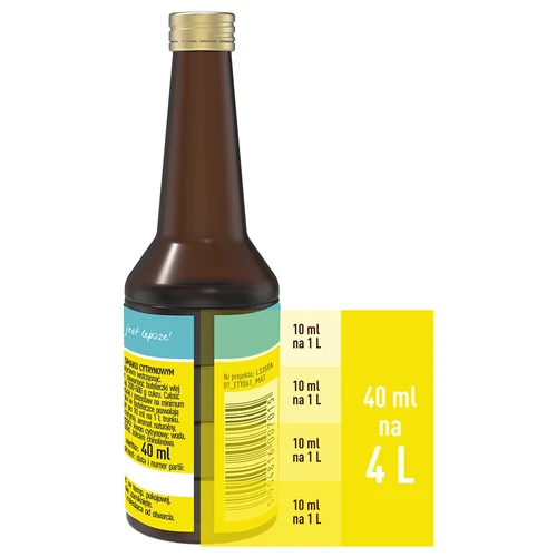 Essence met citroensmaak met natuurlijke aroma voor 4 L - 40 ml - 5 ['citroenlikeur', ' citroenlikeur', ' citroentinctuur', ' Strands-essence', ' browin-extract', ' essences voor moonshine', ' essences voor alcohol']