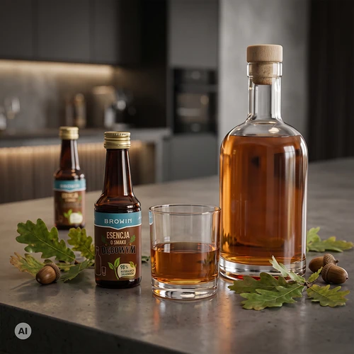 Essence met eikenhoutsmaak, met natuurlijk aroma en extract - 40 ml voor 4 L - 9