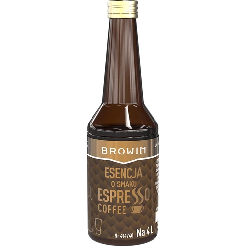 Essence met espressosmaak, voor 4 L, 40 ml  - 1 ['alcoholmix', ' aroma voor alcohol', ' voor wodka', ' zelfgemaakte alcohol', ' espresso koffiearoma', ' koffie', ' koffie-essence', ' koffiemix', ' Kaffelikor mix', ' koffie-essence', ' essence met espressosmaak', ' essences voor zelfgestookte drank', ' espressosmaak']