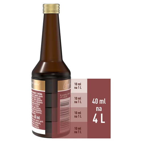 Essence met kersensmaak brandy 40 ml voor 4 l - 5 ['alcoholmix', ' aroma', ' essence voor alcohol', ' huisgemaakte drank', ' smaakmix', ' smaakessence', ' alcoholmixen', ' brandy likeur', ' brandy mix', ' brandy met kers', ' kersenbrandy essence', ' essences voor zelfgestookte drank']