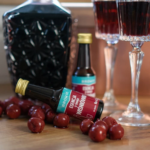 Essence met Kersensmaak voor 4 L - 40 ml - 10 ['aroma voor alcohol', ' voor het aromatiseren van alcohol', ' voor likeur', ' voor huisgemaakte alcohol', ' kersenalcoholessence', ' met kersensmaak', ' kersenessence', ' kersenlikeur', ' essence met kersensmaak', ' kersaroma', ' essences voor zelfgestookte alcohol']