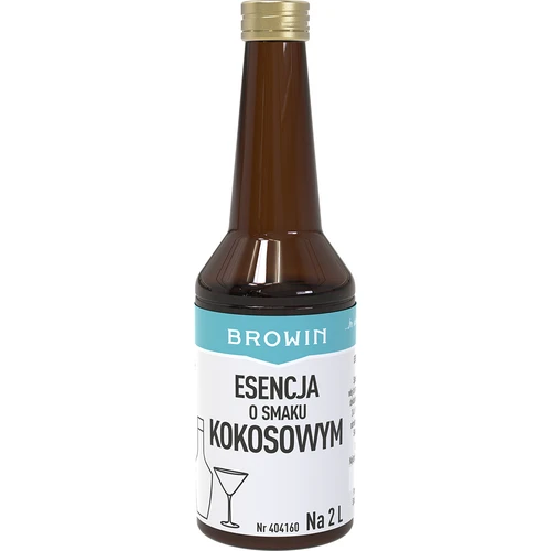 Essence met kokossmaak voor 2 L - 40 ml  - 1 ['alcoholmix', ' aroma voor wodka', ' voor alcohol', ' smaakessence voor alcohol', ' smaakessence voor wodka', ' kokosmix', ' kokosessence', ' kokossmaakessence', ' essences voor zelfgestookte drank', ' gold essence']