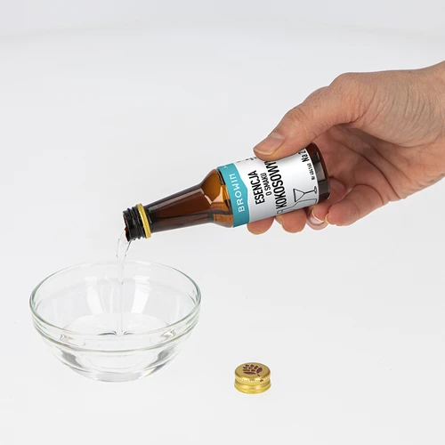 Essence met kokossmaak voor 2 L - 40 ml - 6 ['alcoholmix', ' aroma voor wodka', ' voor alcohol', ' smaakessence voor alcohol', ' smaakessence voor wodka', ' kokosmix', ' kokosessence', ' kokossmaakessence', ' essences voor zelfgestookte drank', ' gold essence']