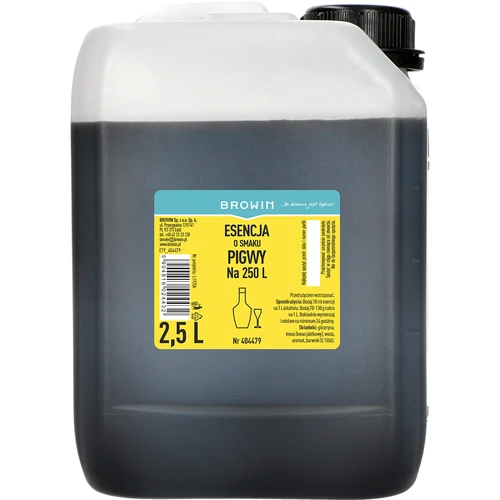 Essence met kweepeersmaak, 2,5 l voor 250 l einddrank