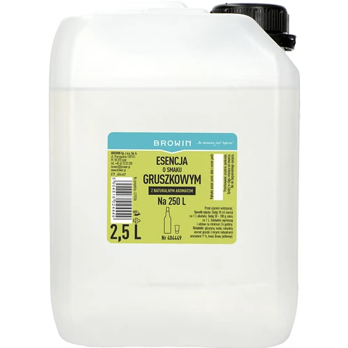 Essence met perensmaak, met natuurlijke aroma, 2,5L  - 1 