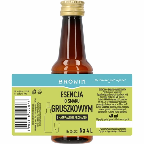 Essence met perensmaak – perenlikeur, smaakessence 40 ml - 4