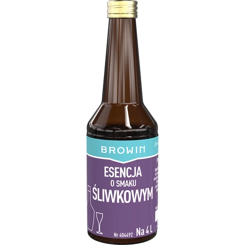 Essence met pruimensmaak voor 4 L, 40 ml  - 1 ['pruimenextract', ' pruimenessence', ' smaakessence pruimenlikeur', ' pruimenextract voor wodka', ' fruitextracten voor alcohol', ' efficiënte essence voor alcohol', ' pruimenbrandewijnextract', ' pruimenbrandewijnessence', ' extract voor zelfgestookte drank', ' fruitessences voor zelfgestookte drank']