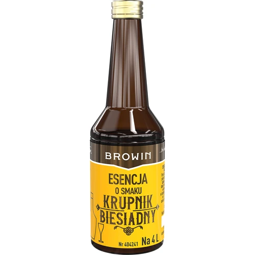 Essence met smaak - Krupnik Biesiadny voor 4 L - 40 ml  - 1 ['alcoholmix', ' aroma', ' essence voor alcohol', ' huisgemaakte drank', ' smaakmix', ' smaakessence', ' alcoholmixen', ' krupnik', ' krupnik mix', ' krupnikus essence', ' krupnikus mix', ' essences voor moonshine', ' gold essence']