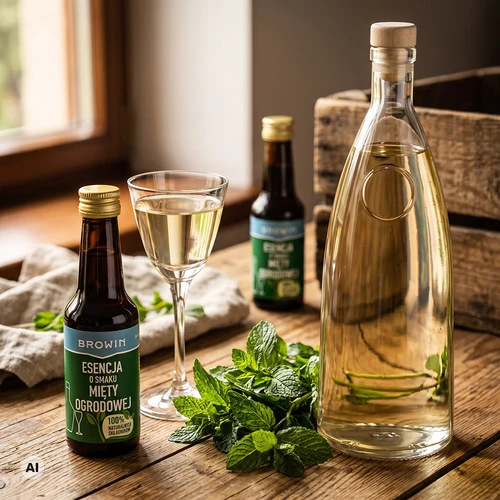 Essence met smaak van groene munt, voor 4 L, 40 ml - 7