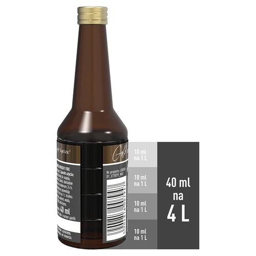 Essence met Whisky Fire smaak voor 4 L, 40ml - 5 ['essence voor wodka', ' essences voor alcohol', ' essence voor zelfgestookte drank', ' huisgemaakte whisky fire', ' smaakstof voor alcohol', ' smaakstoffen voor alcohol', ' aroma voor alcohol', ' kaneelaroma']