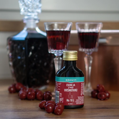 Essentie met kersensmaak voor 10 L - 100 ml - 7 ['essentie van smaak', ' kersenessentie', ' kersenlikeur extract', ' essentie', ' alcohol extract', " aroma's voor alcohol", ' essences voor zelfgestookte drank', ' extracten voor zelfgestookte drank', " aroma's", ' aroma', ' extract 250 ml', ' essentie 250 ml', ' kersaroma', ' cherry extract']
