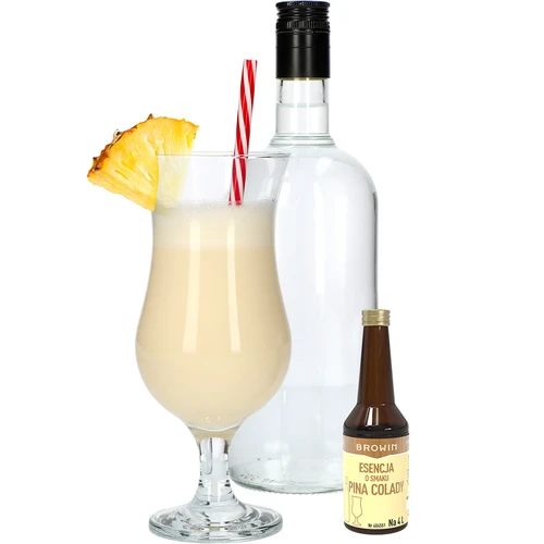 Essentie met Pina Colada-smaak voor 4 L - 40 ml - 4 ['essentie van smaak', ' Pina Colada-essentie', ' essentie', ' alcoholaroma', " aroma's voor alcohol", ' essences voor zelfgestookte drank', " aroma's voor zelfgestookte drank", " aroma's", ' ananasaroma', ' kokosnoot ananas', ' malibu-essentie', ' Pina Colada-essentie']