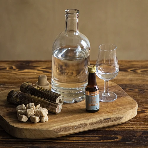 Essentie met rum smaak voor 4 L - 40 ml - 8 ['essentie Browin', ' rumessentie', ' rumaroma', ' witte rumessentie', ' rumaroma', ' Strands essentie', ' rumaroma voor alcohol', ' Bacardi rum', ' cuba libre', ' mojito', ' gouden essentie']
