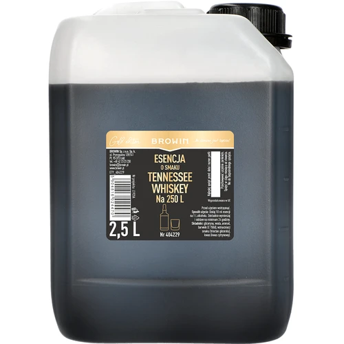 Essentie met Tennessee Whiskey-smaak 2,5L, voor 250L afgewerkte drank  - 1 