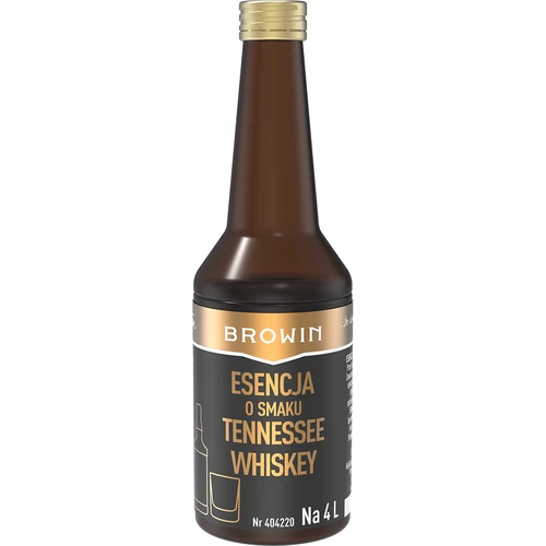 Essentie met Tennessee whiskey smaak voor 4 L - 40 ml  - 1 ['essentie van smaak', ' essentie Tennessee Whiskey', ' essentie', ' alcoholaroma', " aroma's voor alcohol", ' essences voor zelfgestookte drank', " aroma's voor zelfgestookte drank", " aroma's", ' aroma', ' whisky-aroma', ' Tennessee Whisky-essentie']