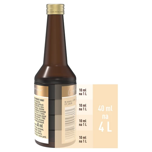 Essentie met Whiskey Honey smaak voor 4 L - 40 ml - 6 ['alcoholmix', ' aroma voor alcohol', ' aroma voor wodka', ' smaakessentie', ' aroma voor whisky', ' aroma voor whiskey', ' whisky', ' whiskey', ' essentie met natuurlijke aroma', ' honingdrank', ' honingwhiskey', ' essences voor zelfgestookte drank', ' gouden essentie']