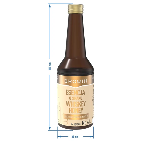 Essentie met Whiskey Honey smaak voor 4 L - 40 ml - 8 ['alcoholmix', ' aroma voor alcohol', ' aroma voor wodka', ' smaakessentie', ' aroma voor whisky', ' aroma voor whiskey', ' whisky', ' whiskey', ' essentie met natuurlijke aroma', ' honingdrank', ' honingwhiskey', ' essences voor zelfgestookte drank', ' gouden essentie']