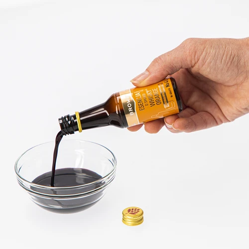 Essentie met Whisky Orange smaak voor 4 L - 40 ml - 3 ['alcoholmix', ' aroma voor alcohol', ' aroma voor wodka', ' smaakessentie', ' aroma voor whisky', ' whisky', ' essentie met natuurlijke aroma', ' whiskey aroma', ' whisky met sinaasappelsap', ' essenties', ' essenties voor zelfgestookte drank', ' gold essentie']