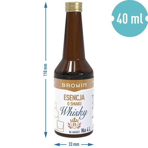 Essentie met Whiskysmaak 40ml - 7 ['essentie van smaak', ' whisky essence', ' whisky essence', ' essence', ' alcohol essence', " aroma's voor alcohol", ' essences voor zelfgestookte drank', ' essences voor zelfgestookte drank', " aroma's", ' whisky aroma grants', " whisky aroma ballantine's"]