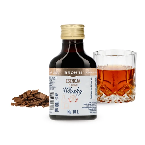 Essentie met whiskysmaak voor 10 L, 100 ml - 3 ['essentie van smaak', ' whisky essence', ' whisky essence', ' essence', ' toevoeging voor alcohol', " aroma's voor alcohol", ' essences voor zelfgestookte drank', ' toevoegingen voor zelfgestookte drank', " aroma's", ' whisky grants aroma', ' whisky aroma', ' klassiek whisky aroma', ' essence voor 10 liter']