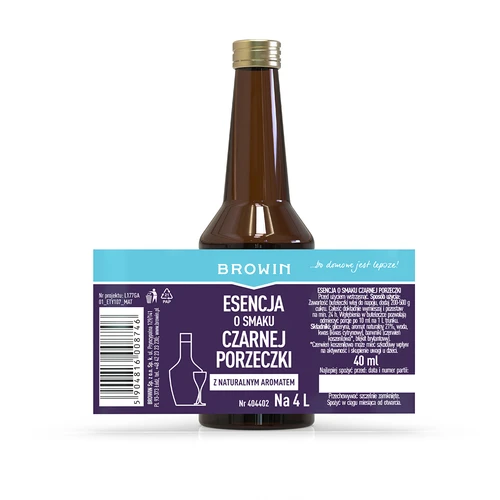 Essentie met zwarte bessensmaak met natuurlijke aroma voor 4 L - 40 ml - 6 ['essentie van smaak', ' zwarte bessenessentie', ' essentie', ' alcoholaroma', " aroma's voor alcohol", ' essences voor zelfgestookte drank', ' essences voor zelfgestookte drank', " aroma's", ' aroma', ' zwarte bessenaroma']
