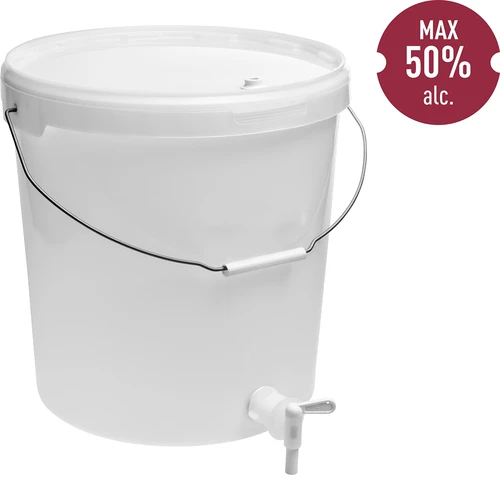 Fermentatiecontainer 20 L met kraan en deksel - 2 ['fermentatiecontainer', ' fermentatie-emmer', ' fermentatie-emmertje', ' fermentatiecontainers', ' fermentatiecontainer voor wijn', ' fermentatie-emmer met kraantje', ' fermentatiecontainer met kraan', ' fermentatiecontainers voor wijn', ' biowin fermentatie-emmer', ' browin fermentatie-emmer']