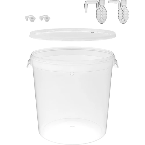 Fermentatiecontainer 30 L met deksel  - 1 ['fermentatiecontainer', ' fermentatie-emmer', ' fermentatie-emmertje', ' fermentatiecontainers', ' fermentatiecontainer voor wijn', ' fermentatiecontainers voor wijn', ' biowin fermentatie-emmer', ' browin fermentatie-emmer']