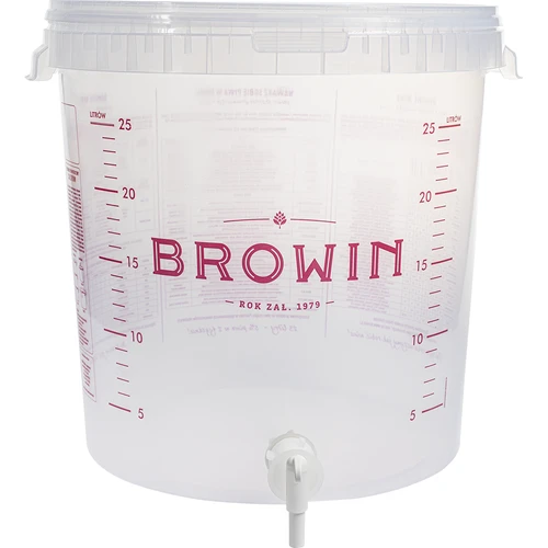 Fermentatiecontainer 30 L met deksel en kraan - 3 ['fermentatiecontainer', ' fermentatie-emmer', ' fermentatie-emmertje', ' fermentatiecontainers', ' fermentatiecontainer voor wijn', ' fermentatiecontainers voor wijn', ' biowin fermentatie-emmer', ' browin fermentatie-emmer']