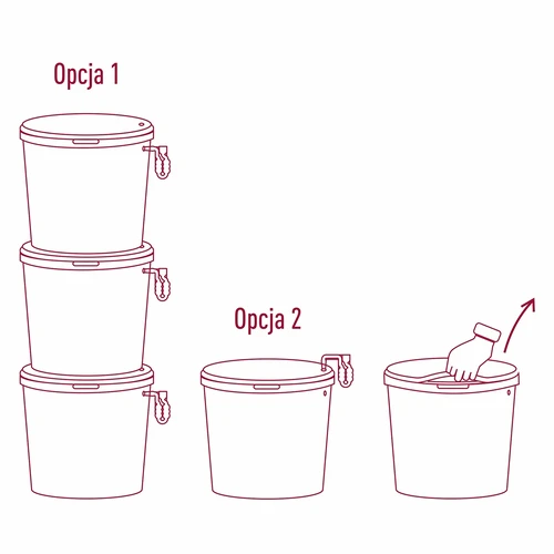 Fermentatiecontainer 30 L met deksel en kraan - 18 ['fermentatiecontainer', ' voor wijn', ' voor bier', ' voor beslag', ' fermentatie-emmer', ' emmer met schaalverdeling', ' emmer met schaal', ' emmer met kraan']