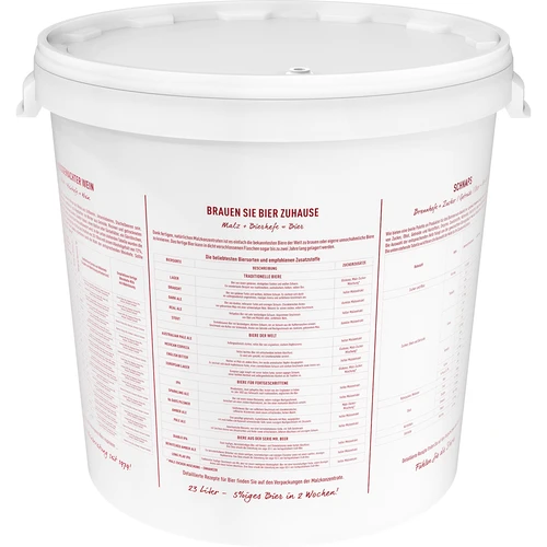 Fermentatiecontainer 30L met deksel en kraan DE - 6 ['voor fermentatie', ' voor wijn', ' voor bier', ' fermentor 30 L', ' fermentatie-emmer', ' fermentatiecontainer met schaal']