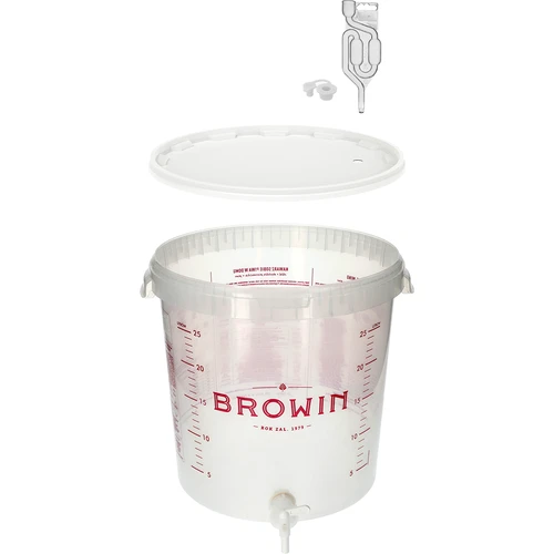 Fermentatiecontainer 30L met opdruk, kraan en 3 buizen - 4 ['fermentatiecontainer', ' fermentatie-emmer', ' fermentatie-emmertje', ' fermentatiecontainers', ' fermentatiecontainer voor wijn', ' fermentatiecontainers voor wijn', ' biowin fermentatie-emmer', ' browin fermentatie-emmer', ' fermentatiebuizen', ' fermentatiebuis', ' buis voor wijn', ' stille buis', ' MAXI buis', ' wijnaccessoires', ' horizontale buis', ' buis voor fermentatie', ' set voor wijn- en bierfermentatie', ' inmaken', ' container van 30 liter', ' fermentatiecontainer met kraan', ' emmer met kraantje']