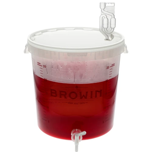 Fermentatiecontainer 30L met opdruk, kraan en 3 buizen - 9 ['fermentatiecontainer', ' fermentatie-emmer', ' fermentatie-emmertje', ' fermentatiecontainers', ' fermentatiecontainer voor wijn', ' fermentatiecontainers voor wijn', ' biowin fermentatie-emmer', ' browin fermentatie-emmer', ' fermentatiebuizen', ' fermentatiebuis', ' buis voor wijn', ' stille buis', ' MAXI buis', ' wijnaccessoires', ' horizontale buis', ' buis voor fermentatie', ' set voor wijn- en bierfermentatie', ' inmaken', ' container van 30 liter', ' fermentatiecontainer met kraan', ' emmer met kraantje']
